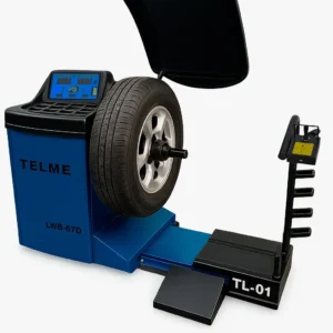 BALANCEADORA ELECTRÓNICA AUTOMÁTICA DE RUEDA DESMONTADA PARA AUTOMÓVILES Y CAMIONETAS LIVIANAS