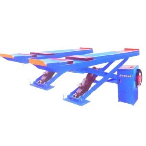 ELEVADOR DE 5000 KGS. TIJERA LARGO CON FREE WHEELS